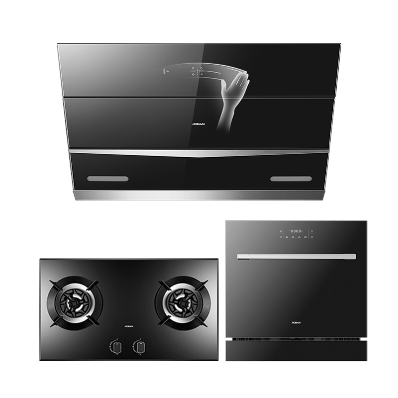 [劲品三件套]老板(ROBAM)烟灶套餐厨电套装 油烟机灶具 洗碗机27N0H+57B0+WB781X