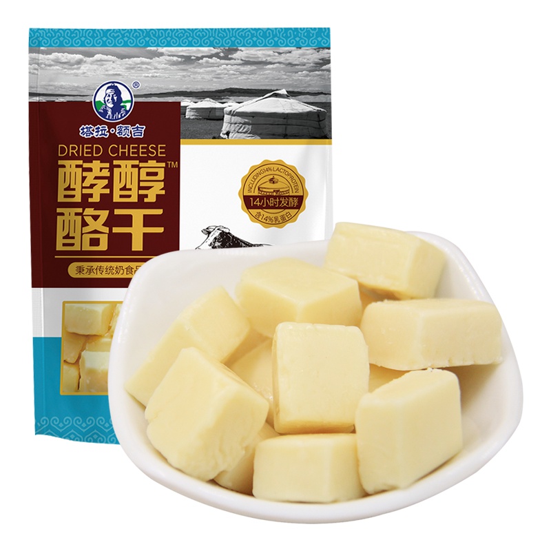 塔拉额吉 酵醇酪干 原味150g/袋 内蒙古奶酪