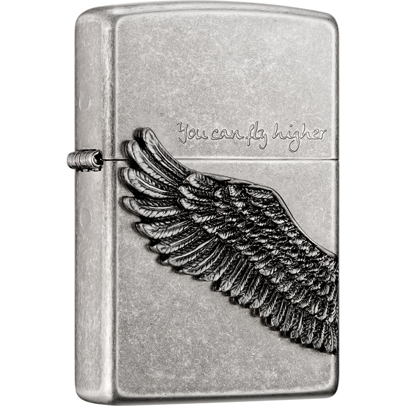 zippo芝宝打火机美国原装ZIPPO防风煤油打火机之宝飞的更高ZBT-1-2b