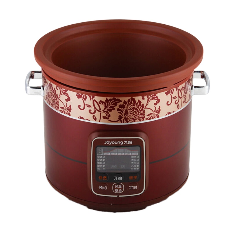 九阳(Joyoung)电炖锅紫砂锅4升煲汤煮粥锅养生电砂锅可预约DGD40-05AK