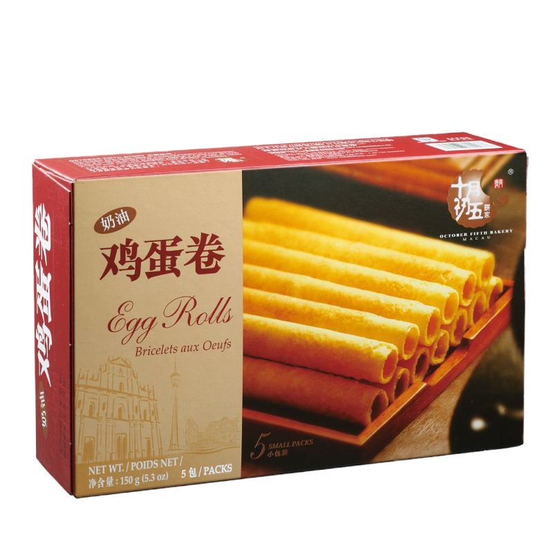 十月初五 鸡蛋卷 150g/盒