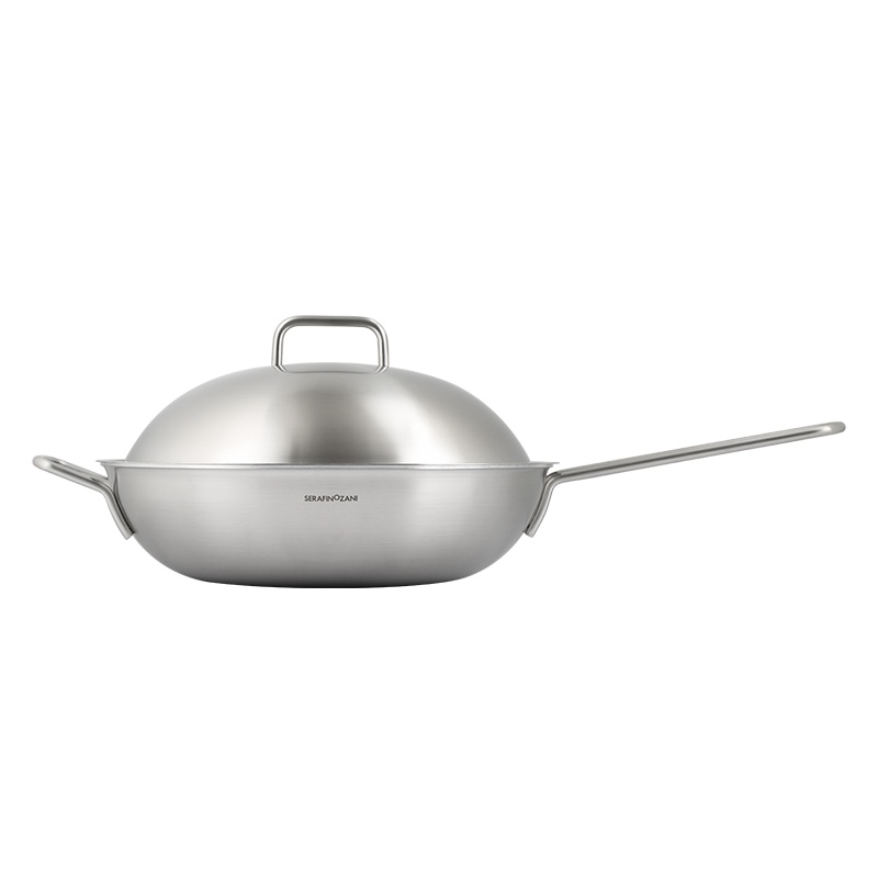 SERAFINOZANI 尚尼洛克系列不锈钢炒锅 LOK107/32