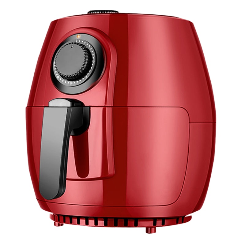 空气炸锅全自动无油烟家用多功能日本新款商用空炸锅特价电气炸锅 4.5L智能红面包锅+披萨盘送食谱,质保三年定制商品