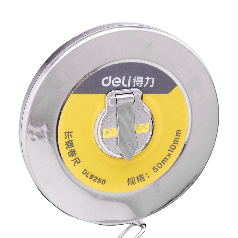 得力(deli) 钢卷尺 DL9250 50m*10mm