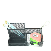 晨光 铁网组合金属笔筒 ABT98405黑色一个装（起订量不足6个不发货）