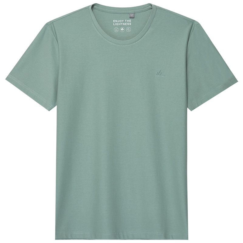 HODO红豆男装夏季男士短袖T恤 莫代尔纤维面料舒适亲肤透气柔软微弹圆领休闲T恤男