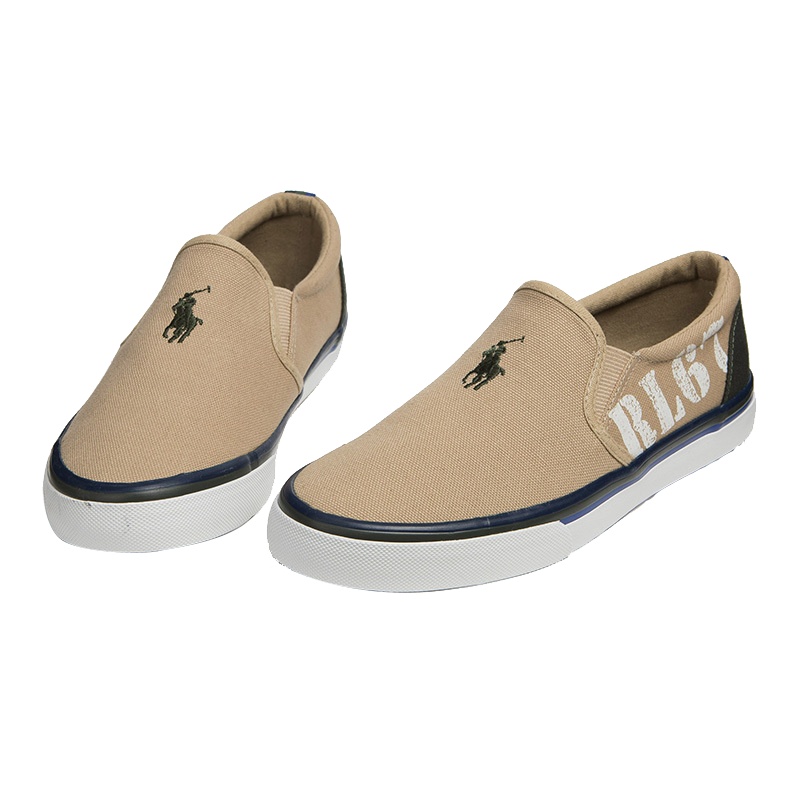 Polo Ralph Lauren儿童织物布面童胶鞋 高端女士单鞋