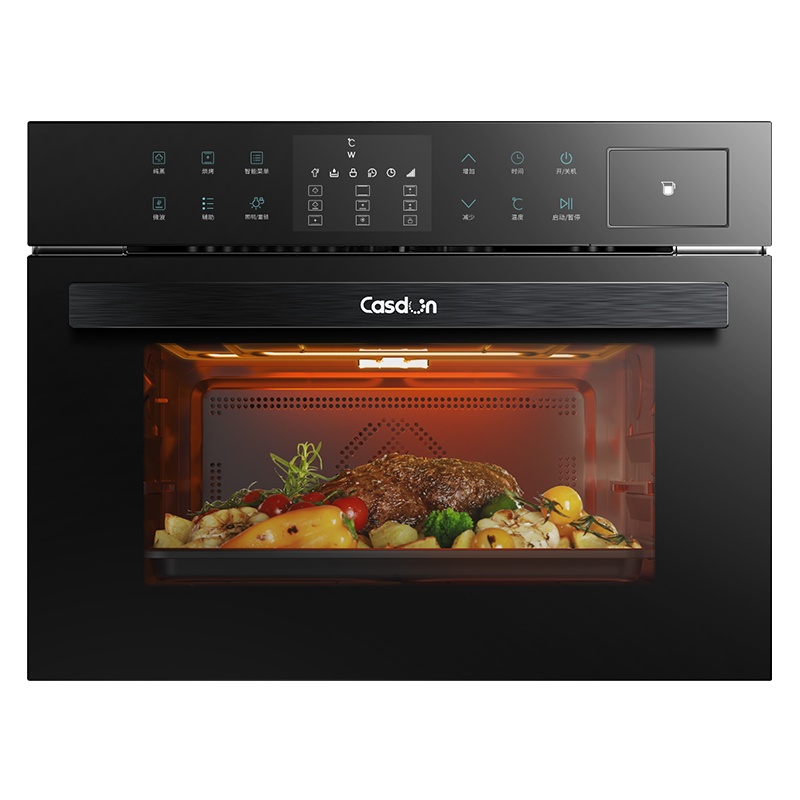 CASDON/凯度SV4220EMB-TE 嵌入式微蒸烤箱一体机家用三合一多功能智能蒸箱烤箱微波炉一体42L容量