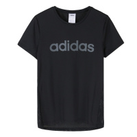 Adidas阿迪达斯女子运动休闲训练跑步圆领短袖T恤