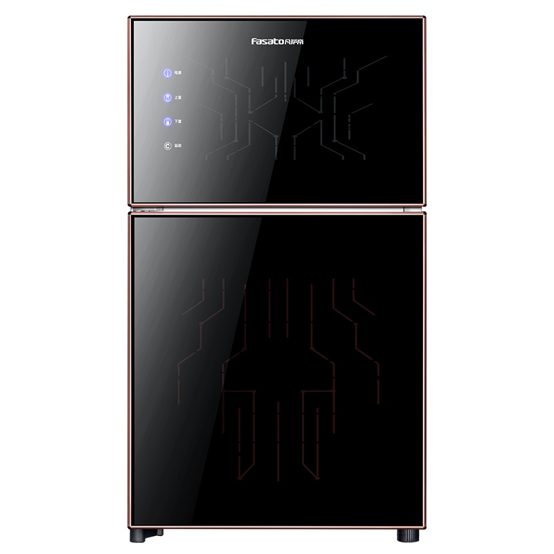 凡萨帝(fasato)消毒柜ZTP-88(HX系列)71L不锈钢小容量消毒柜家用 厨房酒店通用高温臭氧消毒国标二星