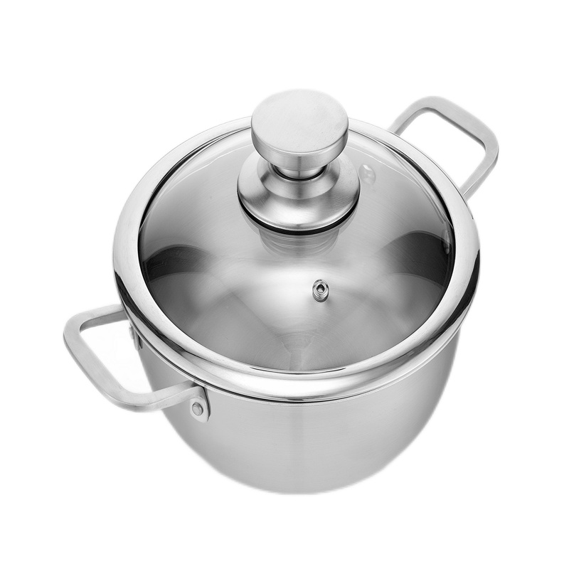 薩摩厨具智会系列汤锅 316不锈钢 煲汤、闷、炖、双耳锅 、加厚耐用