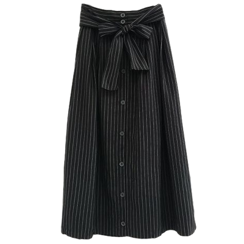 【福利款】拉夏贝尔秋季新款通勤简约优雅时尚百搭显瘦纯色中裙半身裙女