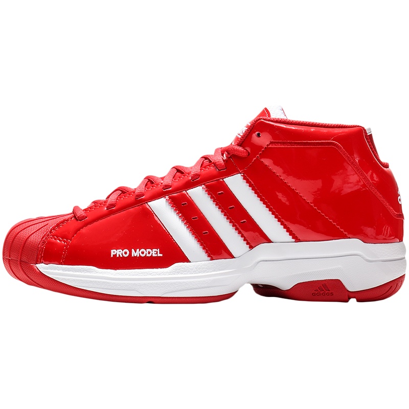 阿迪达斯男鞋篮球鞋贝壳头中帮场上实战运动鞋EF9819