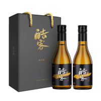 酷客KOOK葡米酿 混酿微醺 黄酒半干型12.8度180mL*2礼盒装