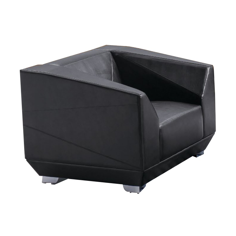 科朔 沙发 办公接待沙发商务沙发 牛皮单人位 XTD0011N