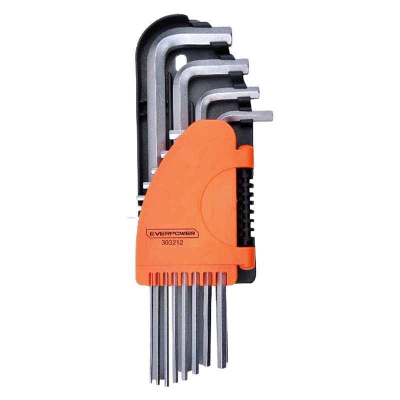 艾威博尔 12件套平头加长内六角扳手(1/16-3/8)