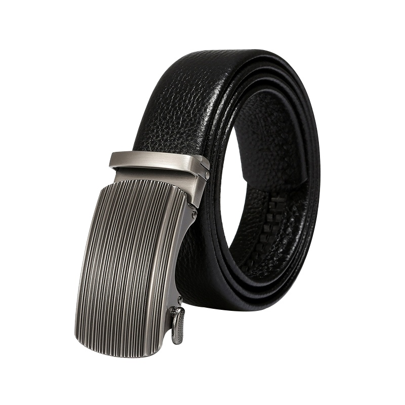 七匹狼(SEPTWOLVES)男士皮带 时尚商务牛皮中青年腰带自动扣休闲裤带 精美礼盒送礼自用送父亲送男友生日礼物