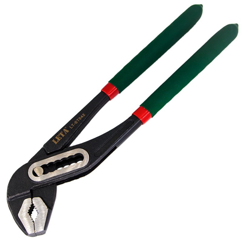 [苏宁自营]勒塔(LETA)工具 水泵钳10寸水管圆管钳 发黑表面抛光 LT-ST042