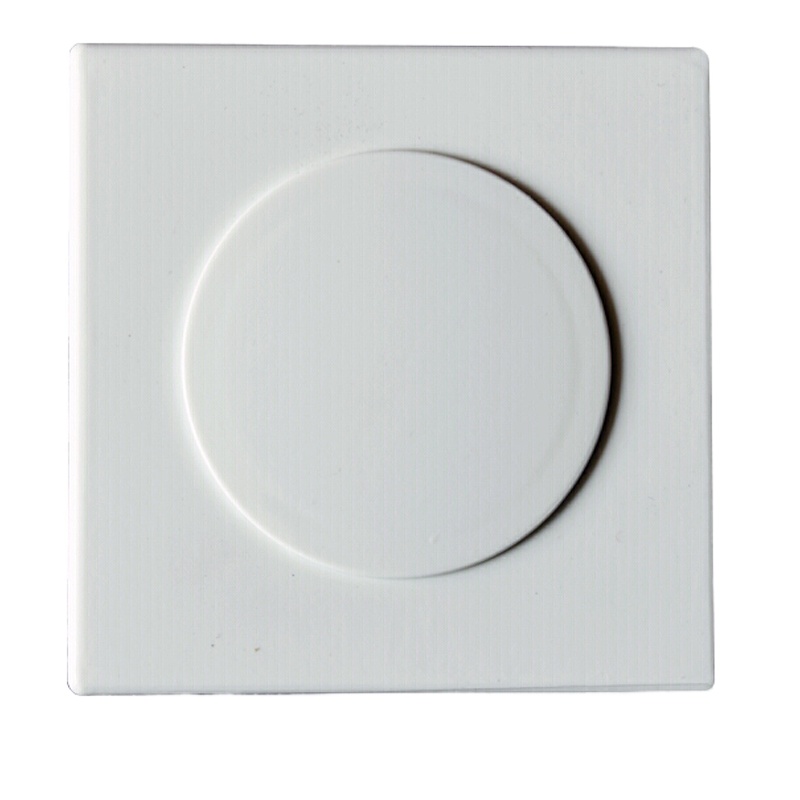 家柏饰(CORATED)墙洞孔装饰盖墙线孔堵盖空调孔胶粘贴式 方形圆形遮丑盖 方形对插(2.2厘米)白色