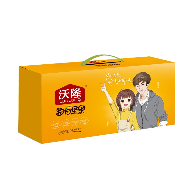 沃隆每日坚果电视剧定制版750g 电视剧定制款 金提干 腰果 榛子仁 蓝莓干 核桃仁 网红薇娅推荐