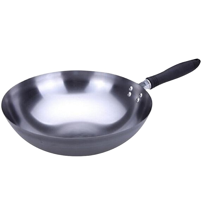 苏泊尔炒锅轻炒锅不生锈铁锅精铸炒锅圆底锅燃气灶专用 FC32P1 32cm 无盖