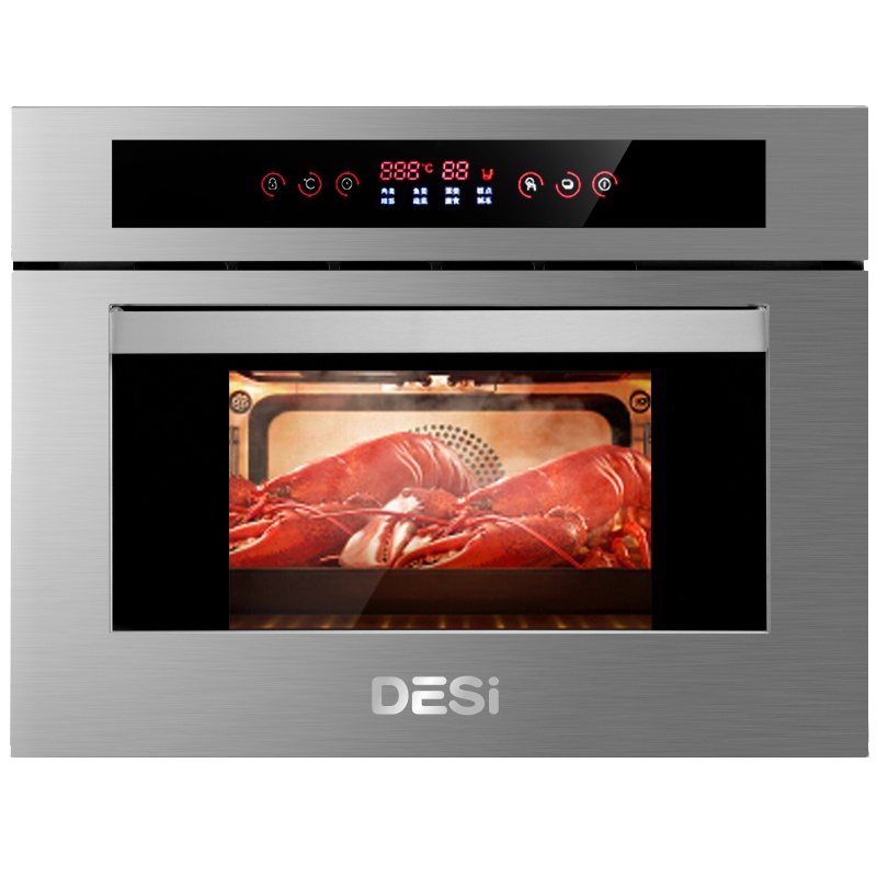 德思(DE SI)家用嵌入式电蒸箱DSCZ-T8 智能触控式 35L大容量电蒸箱 智能变频不锈钢电蒸炉