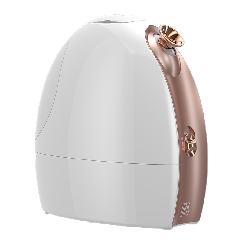 美克斯(MKS)蒸脸器NV8388香槟金美容仪器冷热喷香薰 纳米喷雾补水仪喷雾器家用脸部补水毛孔清洁器