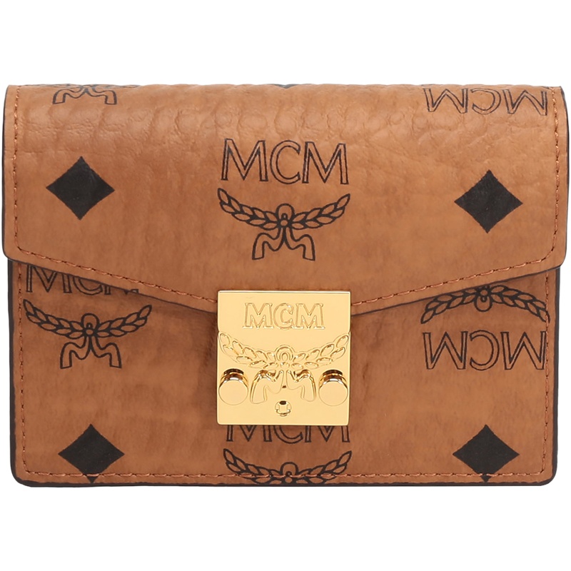 MCM 女士 涂层帆布卡包卡夹零钱包 MYAAAPA01