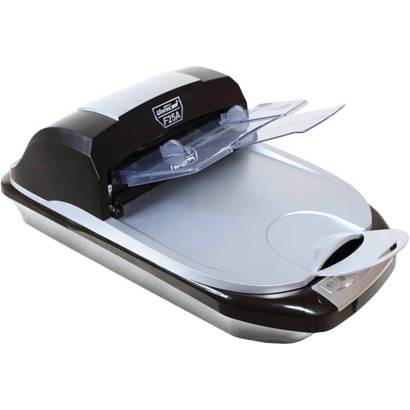 紫光(Uniscan)F25A 平板及馈纸式扫描仪 A4彩色单面高速批量扫描 每分钟25张 高清CCD黑色