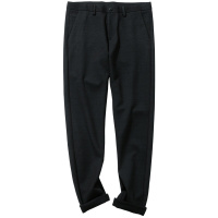 千纸鹤男士休闲裤冬季新款青年时尚韩版修身长裤子男70253