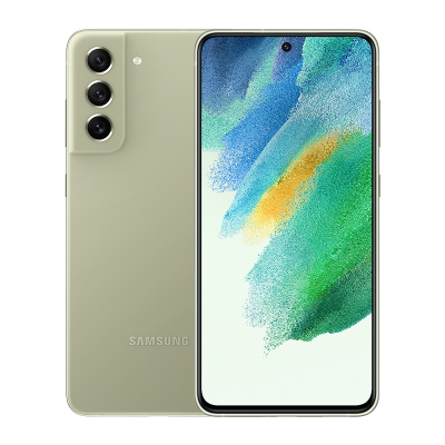 三星 SAMSUNG Galaxy S21 FE 8GB+256GB 120Hz 骁龙888 IP68防尘防水 香提绿 5G手机