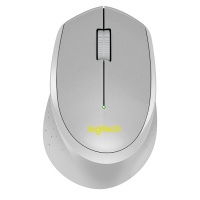 罗技(Logitech)M330 无线静音鼠标 降噪设计 光电USB微型接收器 办公家用笔记本便携台式机电脑鼠标 灰色