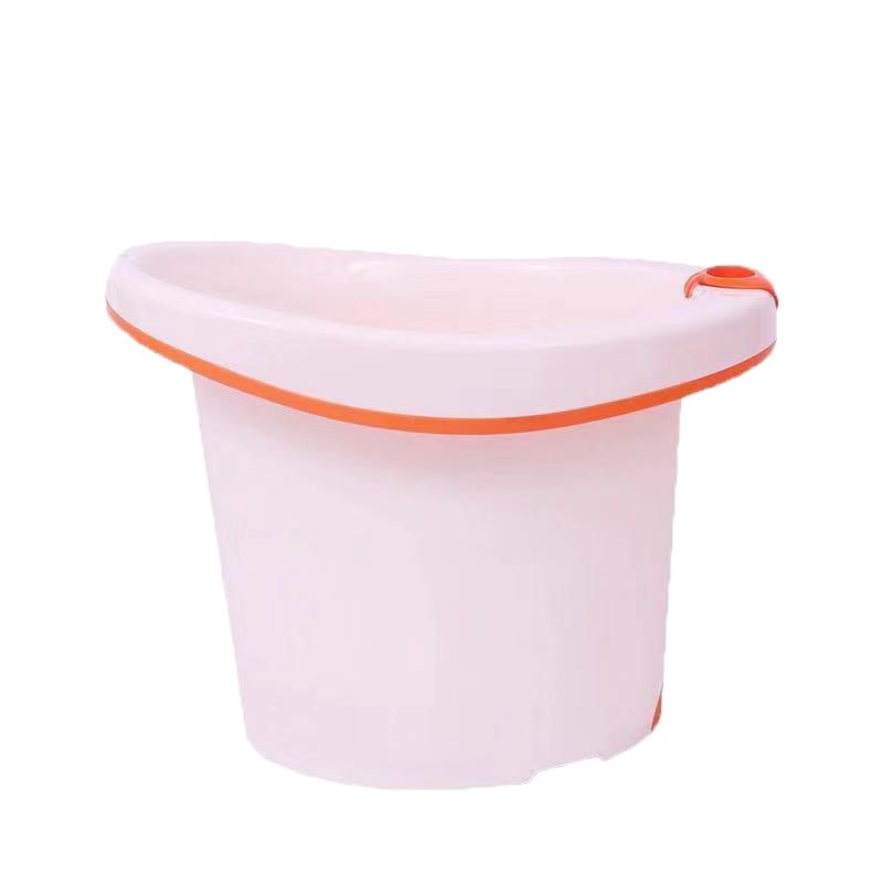 贝可萌(Baby Coming)儿童浴桶(随机颜色)中号 PP材质 宝宝浴盆 中号洗浴盆