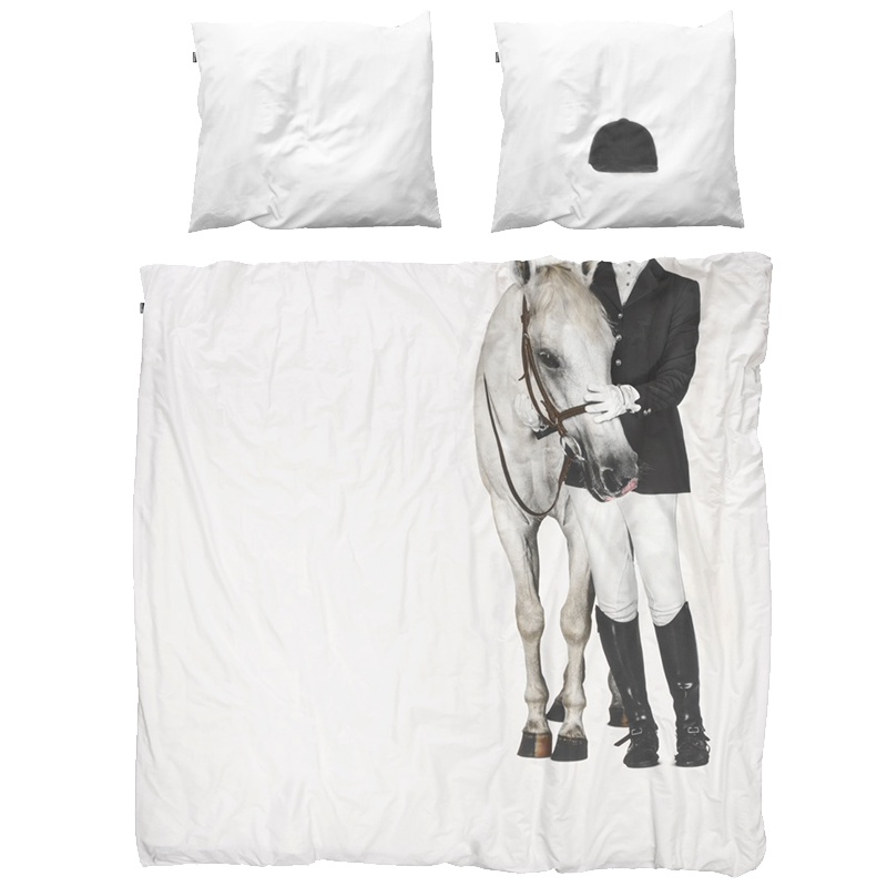 SNURK 荷兰有机全棉儿童被套骑士单/双人欧式学生床上用品被枕套件