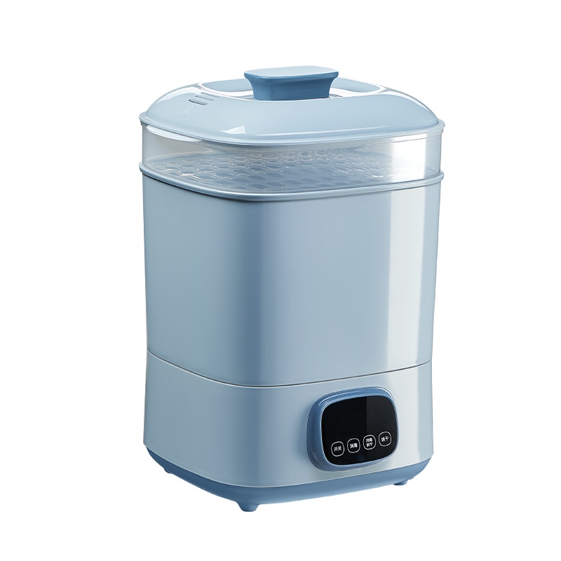 babycare 奶瓶消毒器带烘干 二合一婴儿消毒柜宝宝专用蒸汽消毒锅静谧蓝