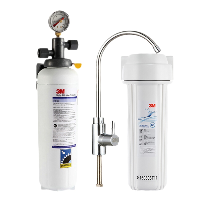 3M大流量净水器家用厨房直饮机商用餐饮奶茶咖啡店连接过滤 BEV160净水器