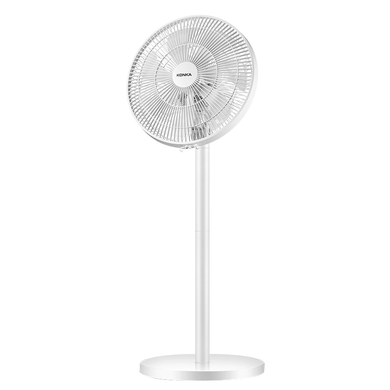 康佳电风扇落地扇家用立式小电扇音静办公宿舍强大风力摇头台式扇