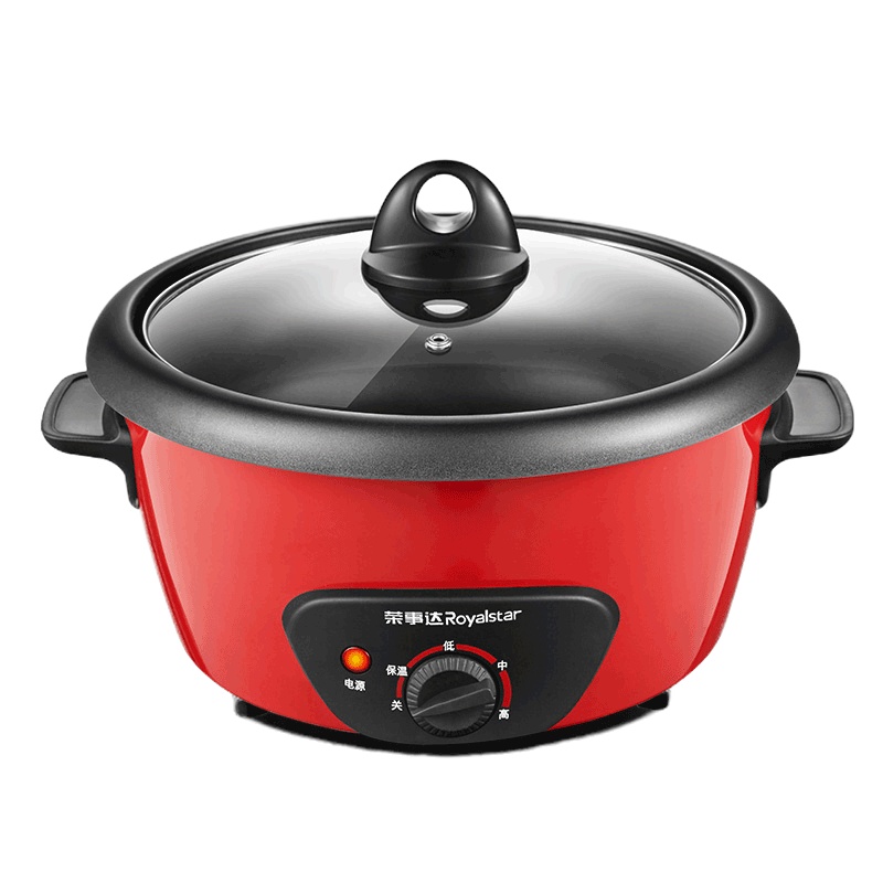 荣事达(Royalstar)RSD-100A6多用途锅电火锅家用火锅 多功能电热锅电煮锅3L大容量 不粘锅火锅