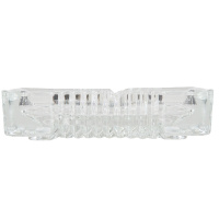 得力(deli)9580玻璃烟灰缸(透明)(只)180*180mm