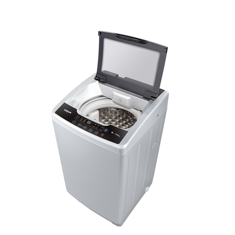 帝度(DIQUA) DVP901301VS 9公斤全自动波轮洗衣机 一键洗涤 活水漂深层祛污 家用(亮银)