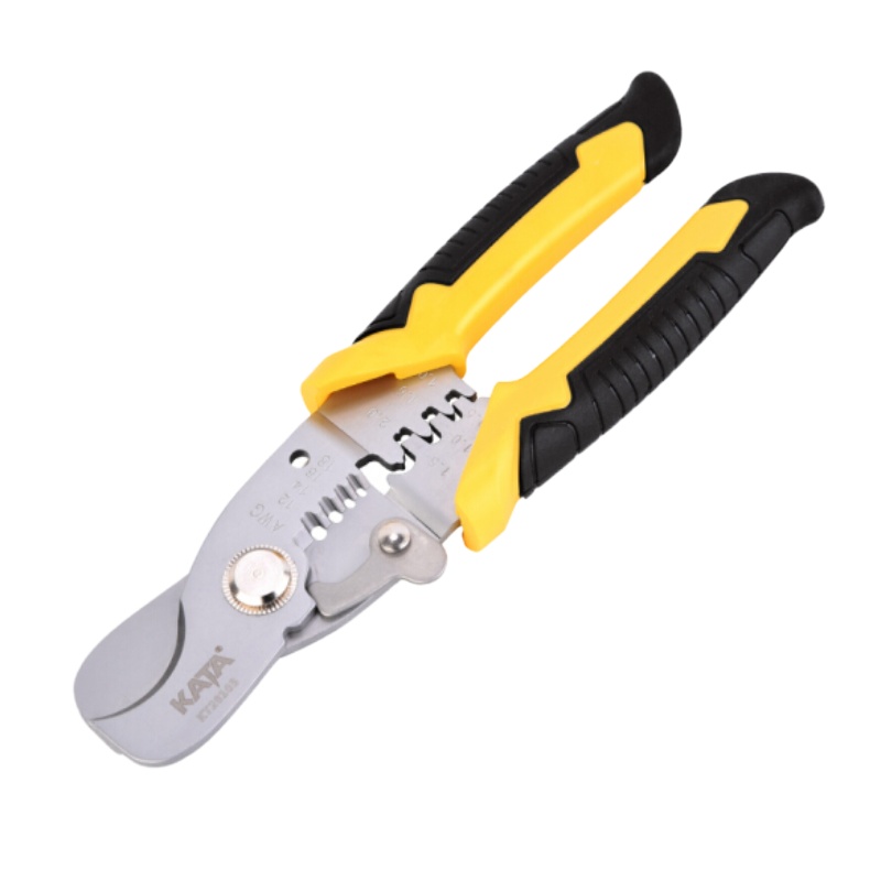 ACE锴达 KATA 电缆剪 7英寸多功能剪线钳剥线钳电工钳压线钳 KT28103