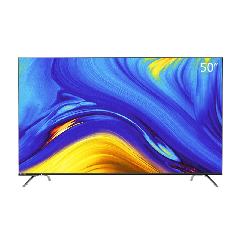 长虹PPTV CS50P10 50英寸 无边全面屏4K超高清HDR人工智能语音 超薄机身LED平板液晶彩电视机客厅家用