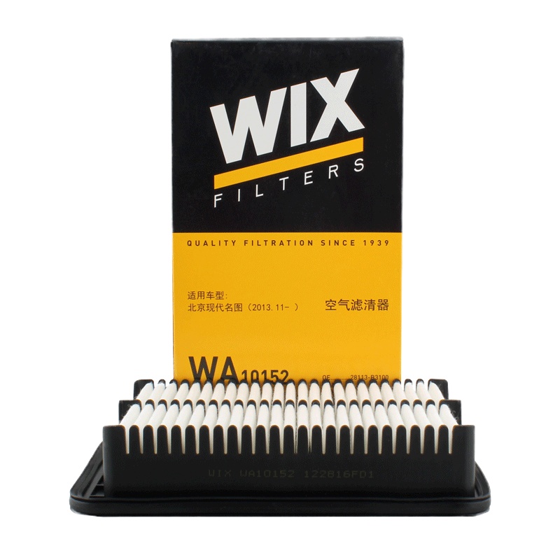 维克斯(WIX)空气滤WA10152适配现代名图/K4/凯绅1.8L