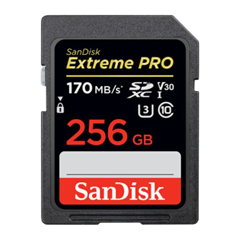 闪迪SanDisk SD存储卡256G 急速170m/s