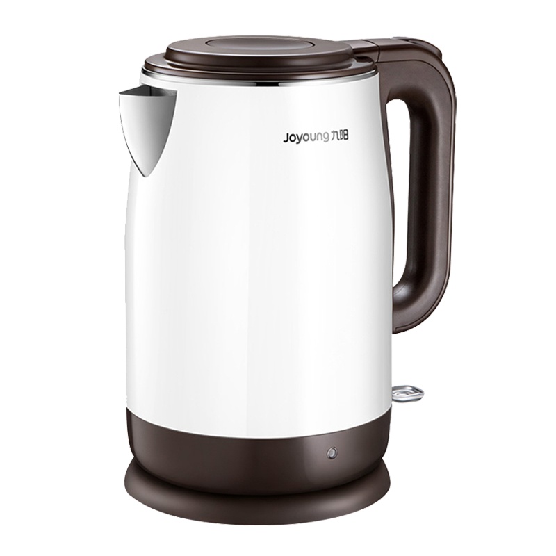 九阳(Joyoung)电水壶K17-F65 容量1.7L 自动断电无缝内胆双层防烫 进口温控器 304不锈钢 电热水壶