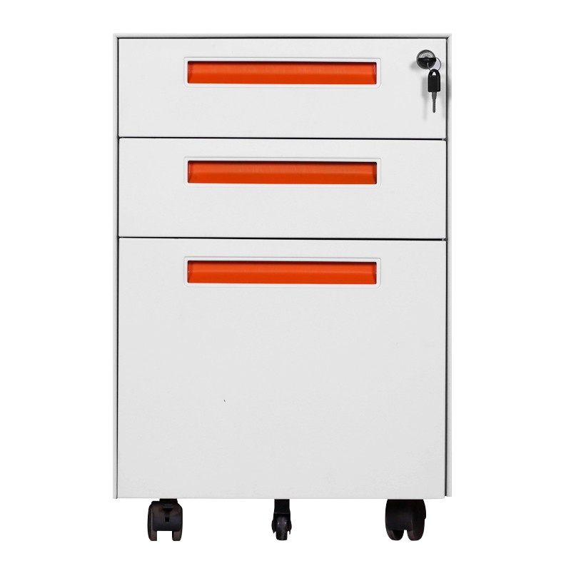 [尔迈]钢制矮柜 活动矮柜 铁皮抽屉文件柜 资料柜 办公柜 矮柜 抽屉柜