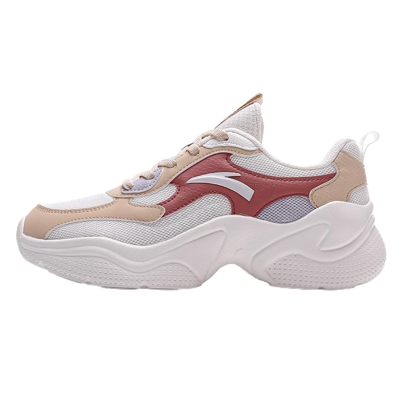 安踏女鞋运动鞋女2021新款秋冬季百搭休闲老爹鞋跑步鞋