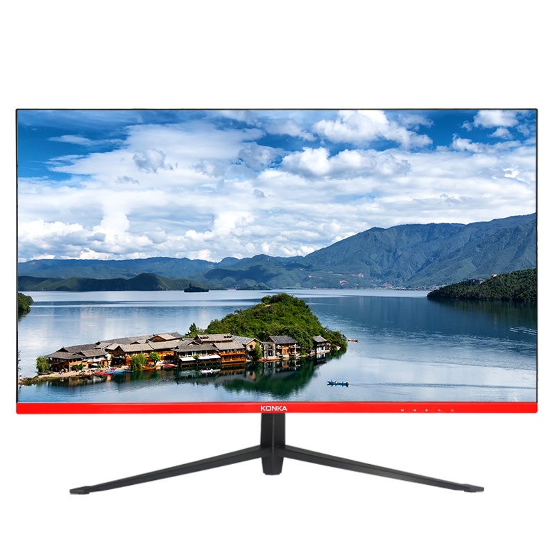 康佳27英寸显示器 60HZ 全高清 可壁挂 办公家用电竞高清显示器(KM2718)