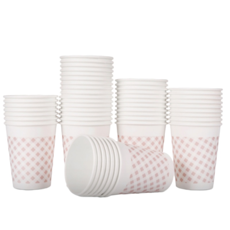 得力9570一次性纸杯(50只/包)5包