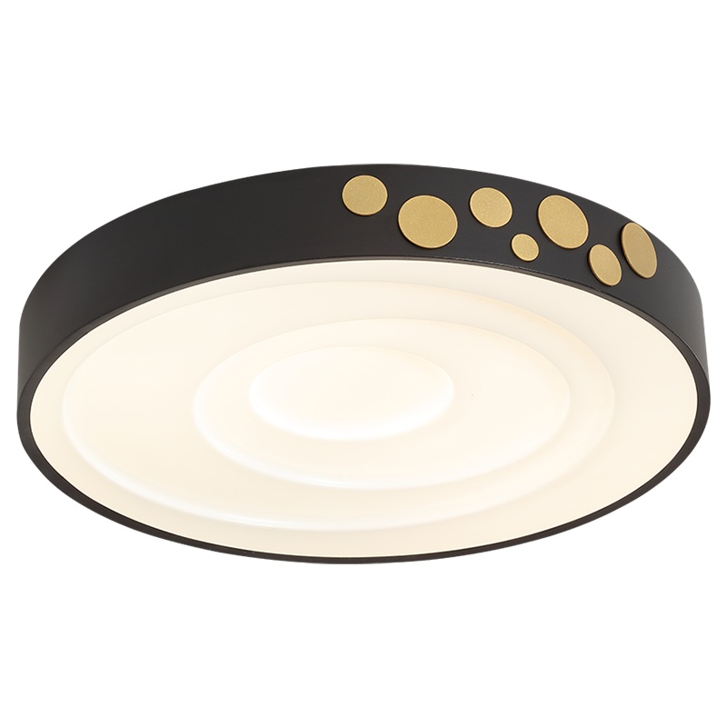 金色梦想 北欧风卧室灯房间灯简约现代个性创意家用铁艺吸顶灯led书房灯具